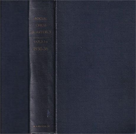 The Social Chess Quarterly. 1930–1936.