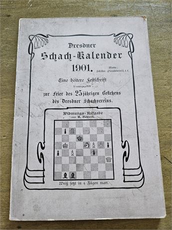 Dresdner Schach-Kalender 1901