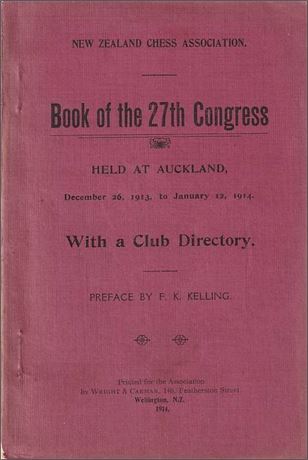 Auckland 1913 - 1914.