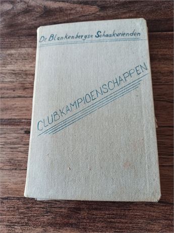 CLUBKAMPIOENSCHAPPEN. DE BLANKENBERGSE SCHAAKVRIENDEN
