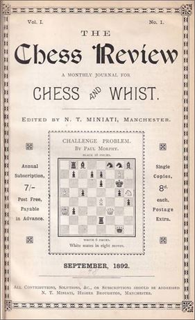 The Chess Review 1892-93.
