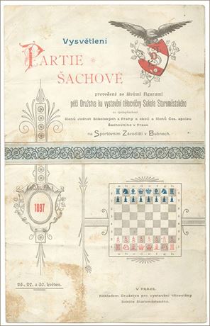 Living chess in Prague-Bubny, 23., 27., and 30. May 1897