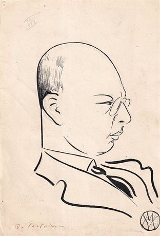 Copenhagen 1923. Six master tournament.