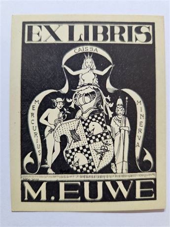Ex libris Max Euwe