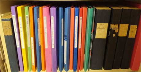 Der Sammler 43 Jahrgänge aus 1884 - 1934, davon 4 als Bücher,