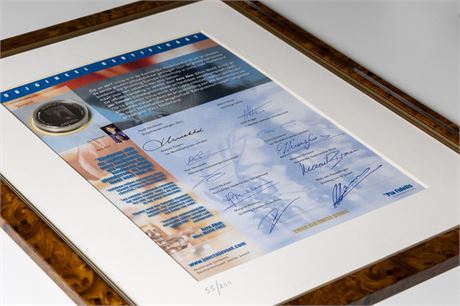 Child Aid Chess Stars 2004 – Signed 55/200 – Kasparov, Karpov, Polgar
