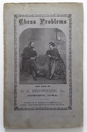 Theophilus A. Thompson. Chess Problems. Dubuque, 1873